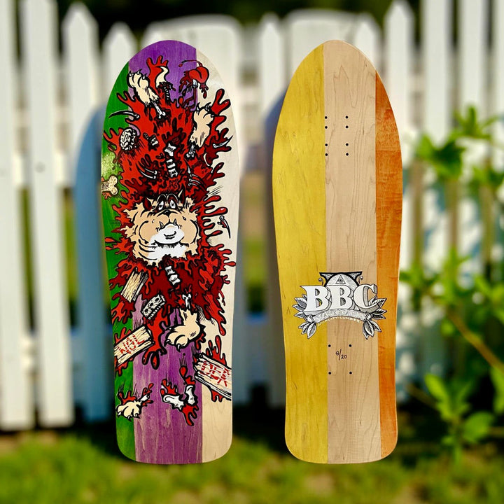 Monty Nolder Exploded Bulldog Limited Deck 10.2"x32"