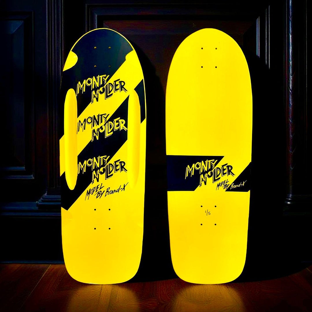 Monty Nolder Limited Edition Routed Deck 10"x30"