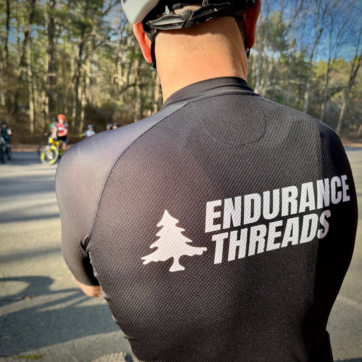 Black Race Fit SLK SS Cycling Jersey