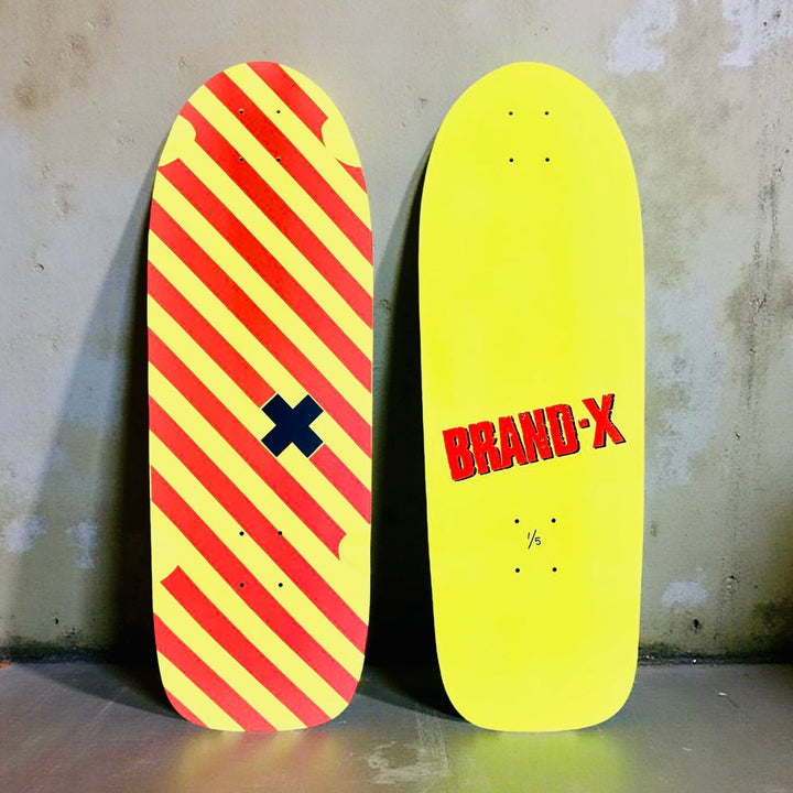 Hand-Painted Vertical Hold Skateboard Deck - Limited Edition