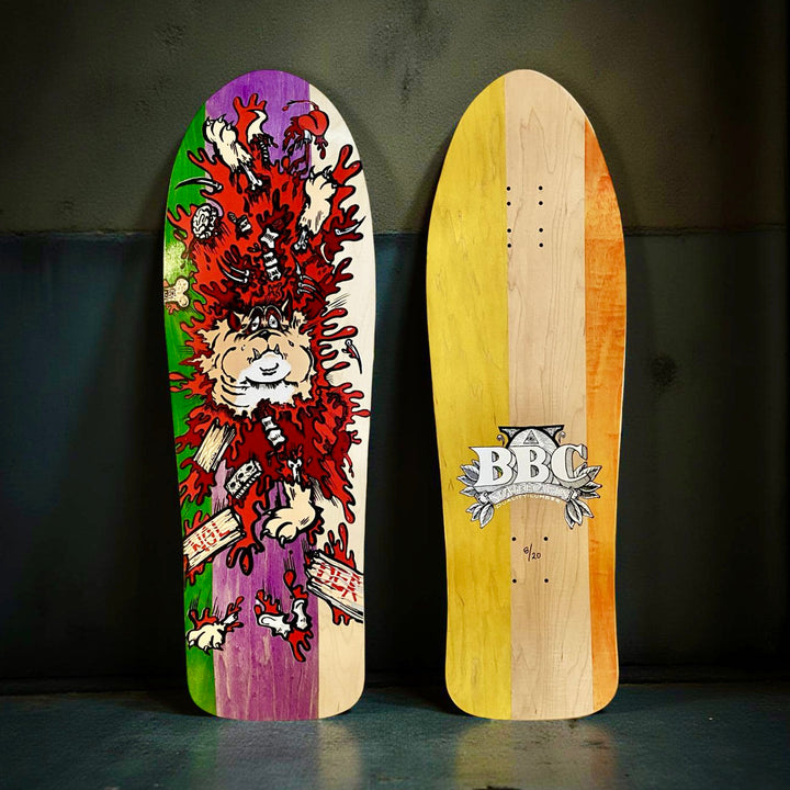 Monty Nolder Exploded Bulldog Limited Deck 10.2"x32"
