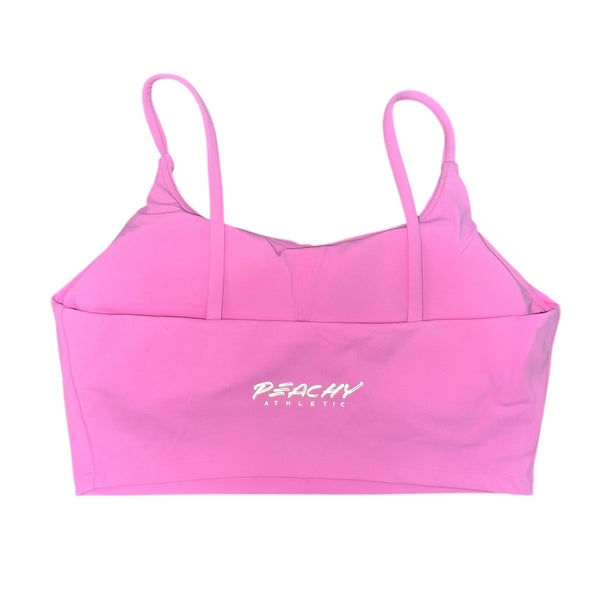 Peachy Athletic Minimalist Sports Bra