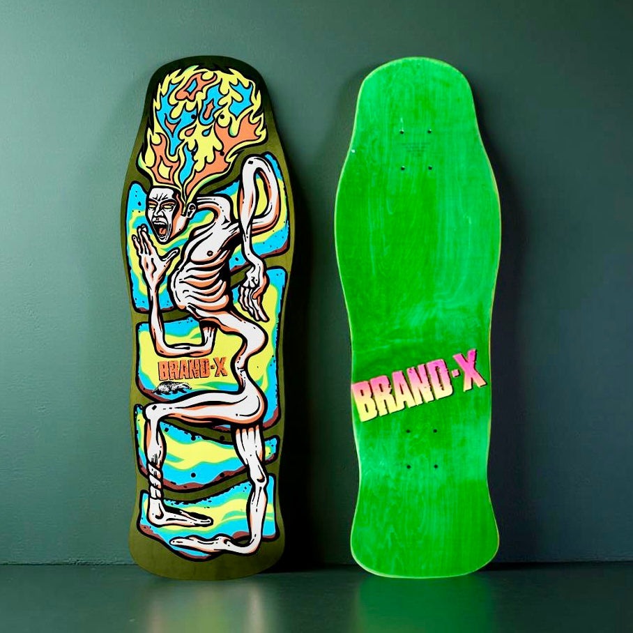 Rubberman 10"x30.25" Limited Edition Deck HAND PAINTED 1 of 5