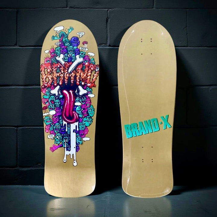 Riot Stick Limited Edition Skateboard Deck 10"x30.25"