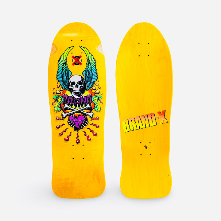 X-Con Limited Edition, HAND-PAINTED 10"x30" Deck (1 of 5)