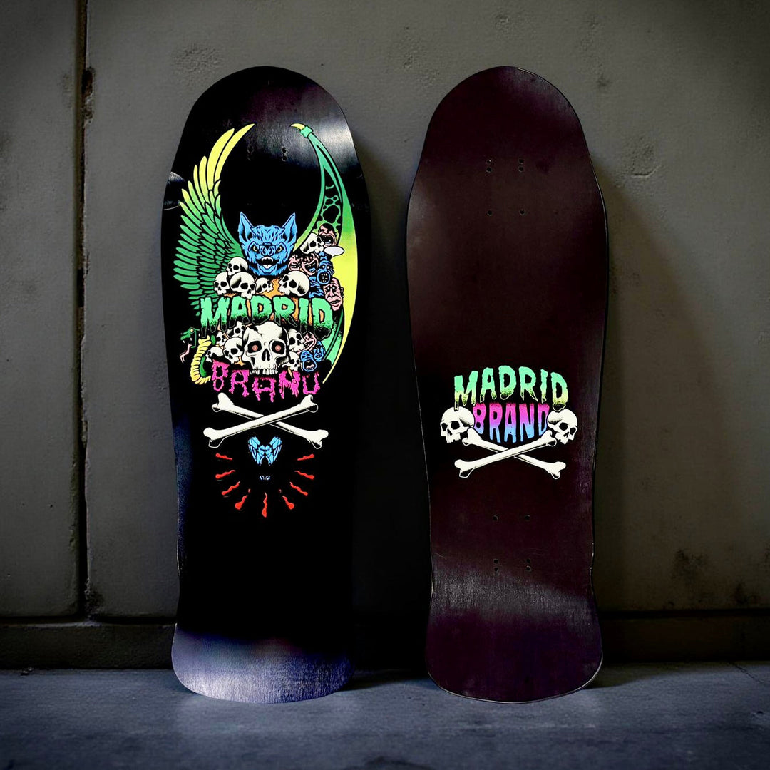 Brand-X-Madrid Collab Limited Edition Deck 10.25"x31" HAND-PAINTED