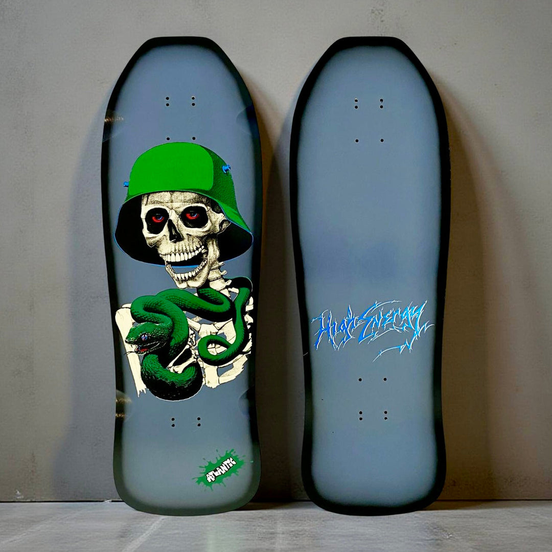 Brand-X Skateboards Guardian Viper Limited Edition Deck 10.5”x31” HAND PAINTED 1 of 10