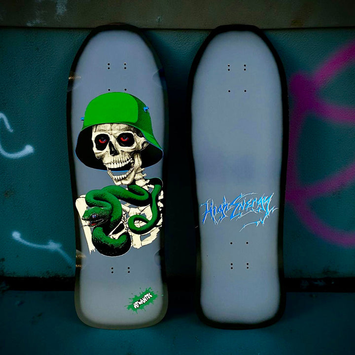 Brand-X Skateboards Guardian Viper Limited Edition Deck 10.5”x31” HAND PAINTED 1 of 10