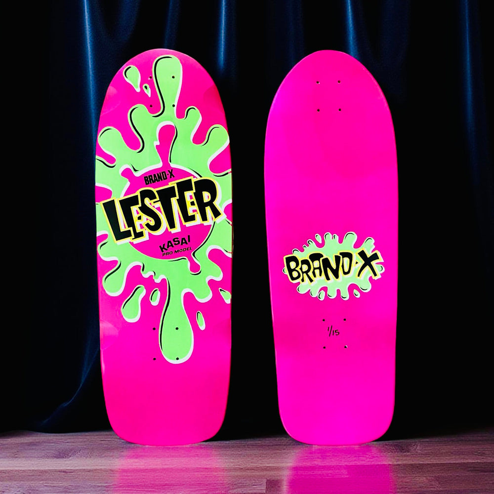 Lester Kasai 10”x30” HAND PAINTED Limited Edition Deck 1 of 15