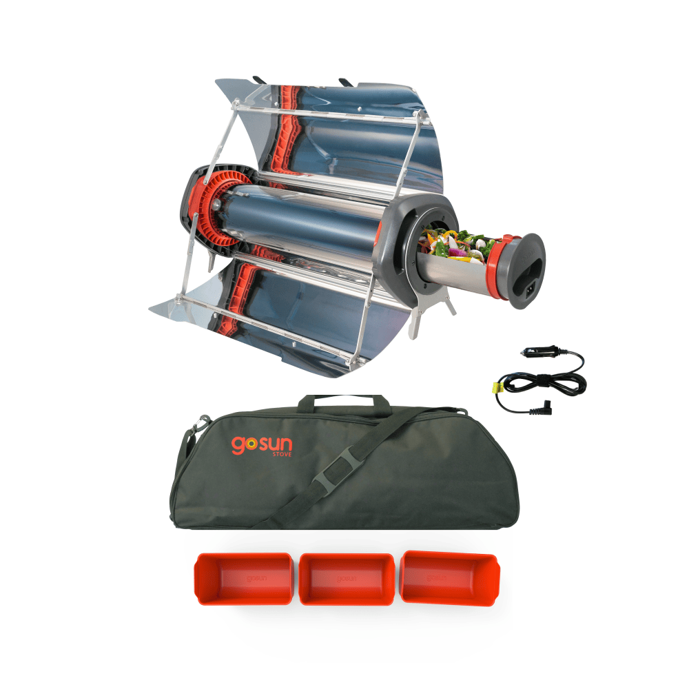 Fusion Hybrid Solar Oven for Cooking Anywhere