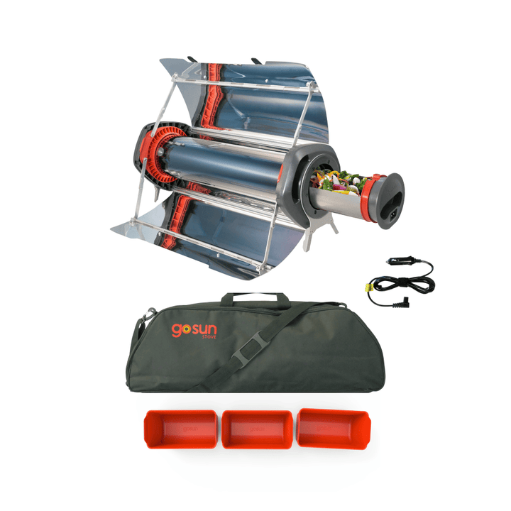 Fusion Hybrid Solar Oven for Cooking Anywhere