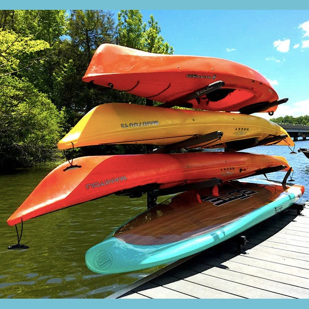 Chesapeake Kayak Storage Rack Over Water Use