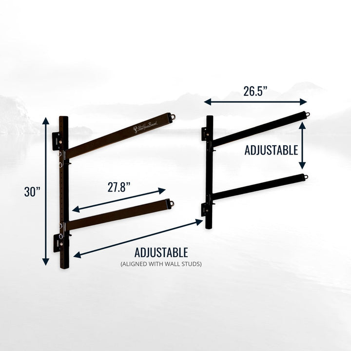 Shenandoah Outdoor Kayak Storage Rack - 2 Levels