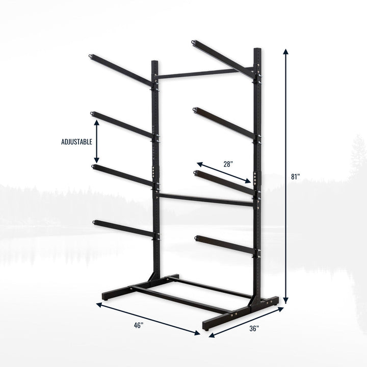 G-Watersport 4 Levels Watercraft Storage Rack