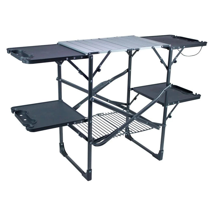 GCI Outdoor Slim-Fold Cook Station Portable Outdoor Folding Table