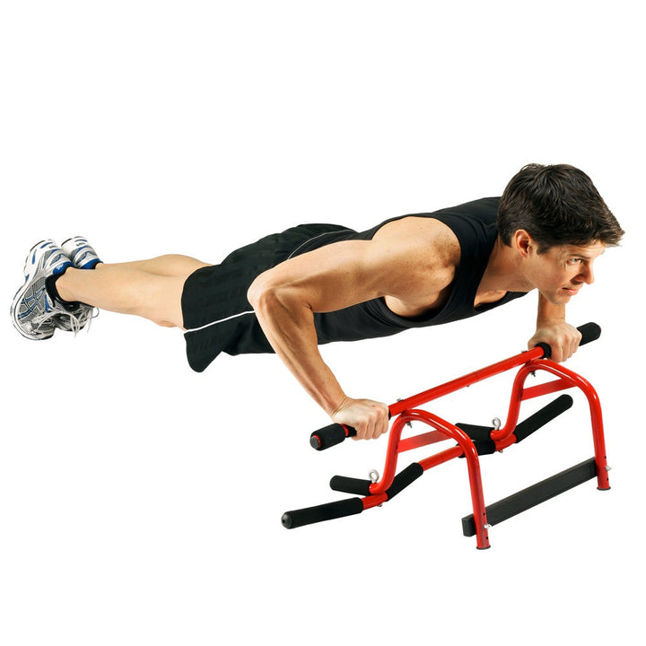 GoFit Elevated Chin Up Station