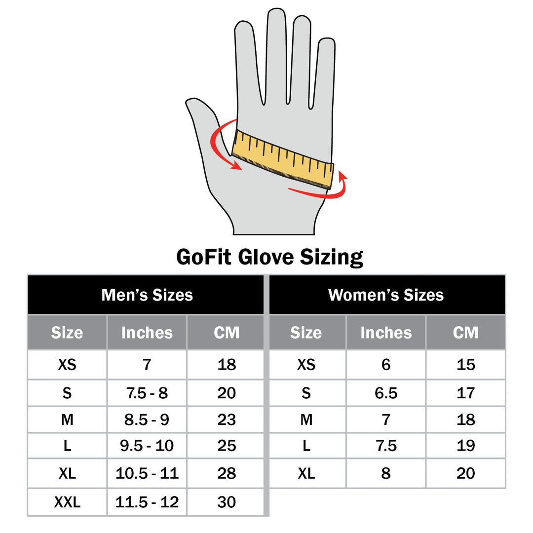 GoFit Men's Pro Trainer Gloves