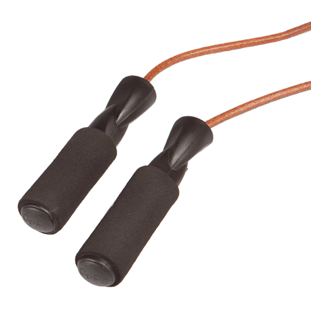 GoFit Leather Jump Rope