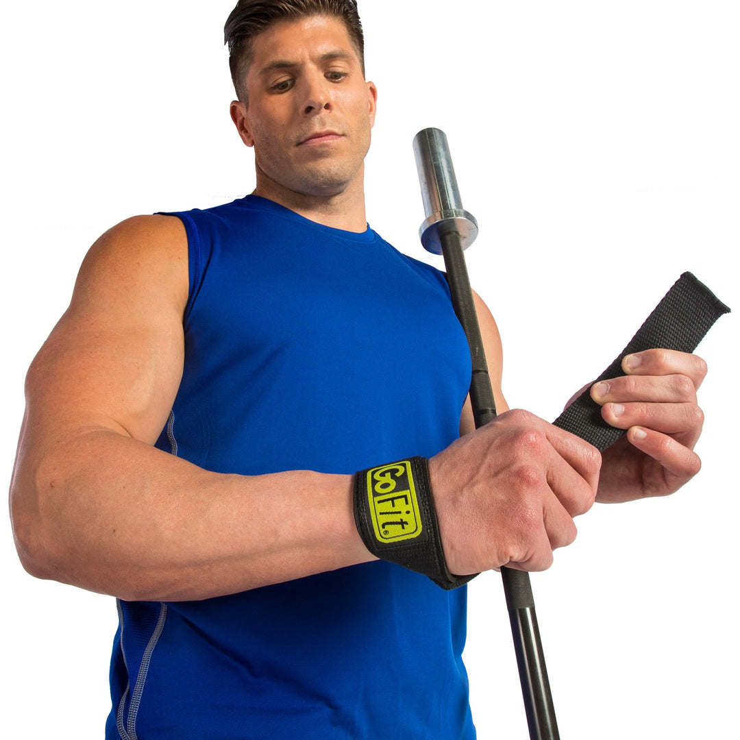 GoFit Ultra Padded Pro Wrist Straps