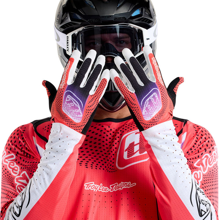 Troy Lee Designs Air Glove – Optic Infra Red