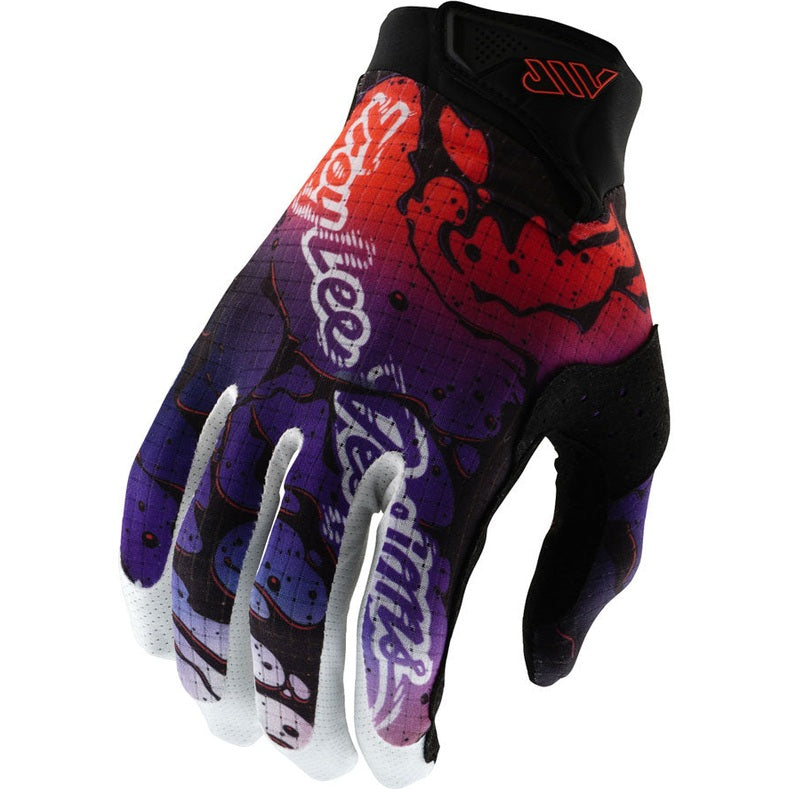 Troy Lee Designs Air Glove – Drip Black / Purple
