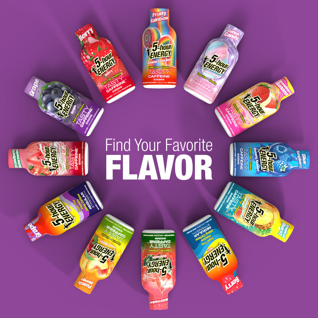 5-hour Energy Grape Flavor Extra Strength 5-hour ENERGY Shots