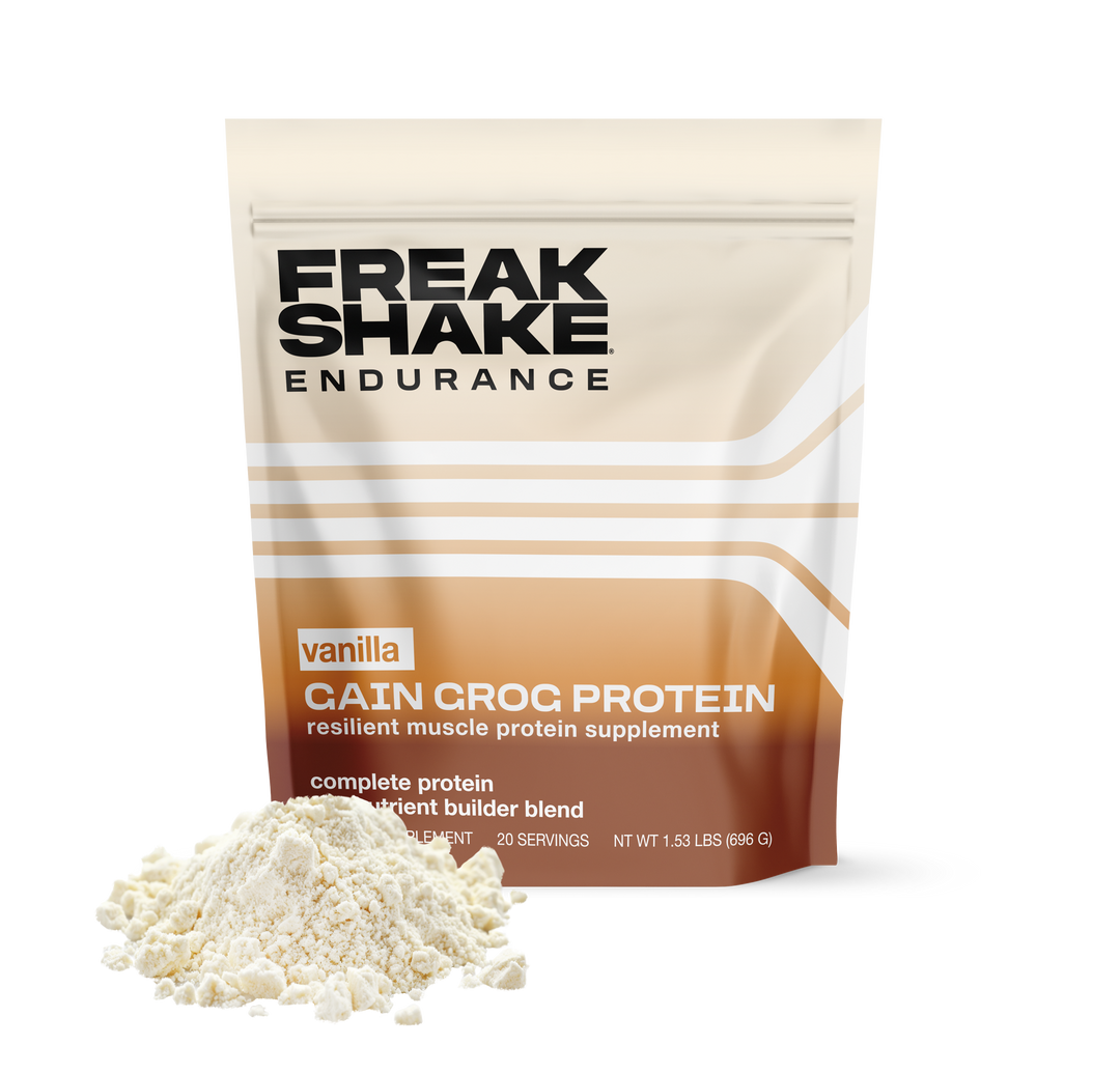 GAIN GROG PROTEIN MIX - Vanilla for Endurance Athletes