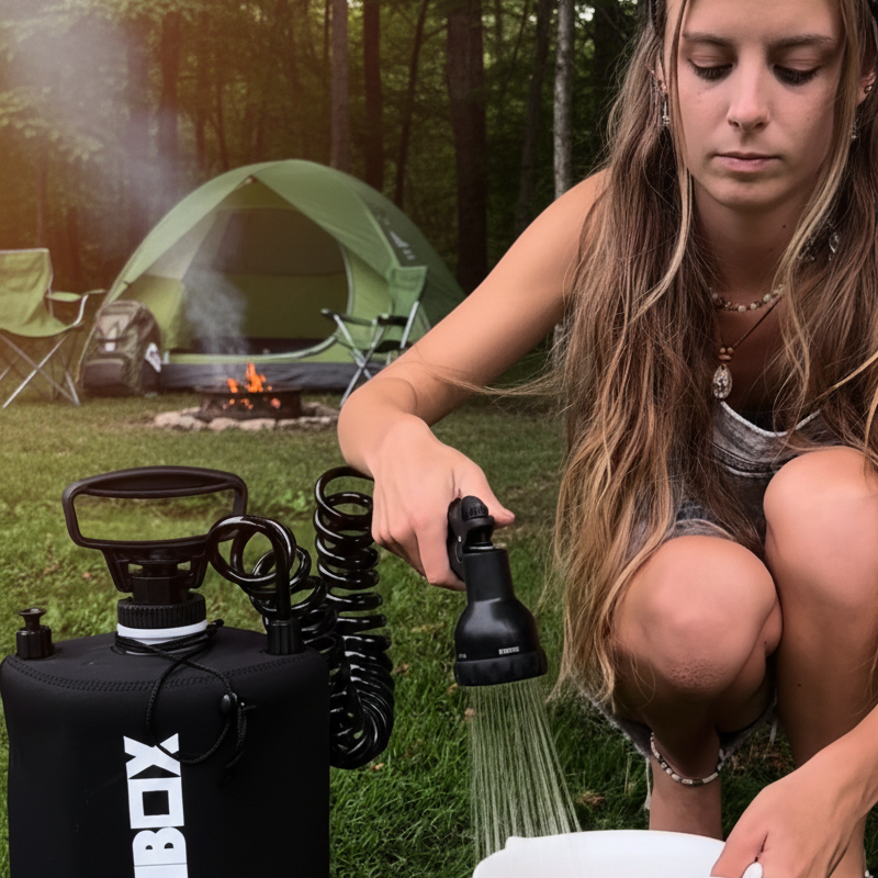 BeachBox Portable Shower Tank - 'Camo'