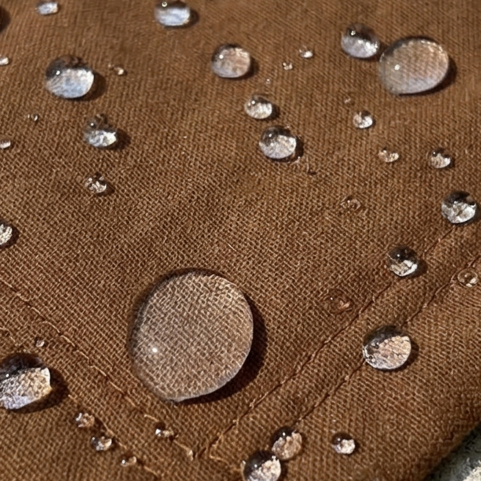West Path Wool Canvas Camping Blanket - Waxed Canvas Outdoor Blanket / Bushcraft Blanket