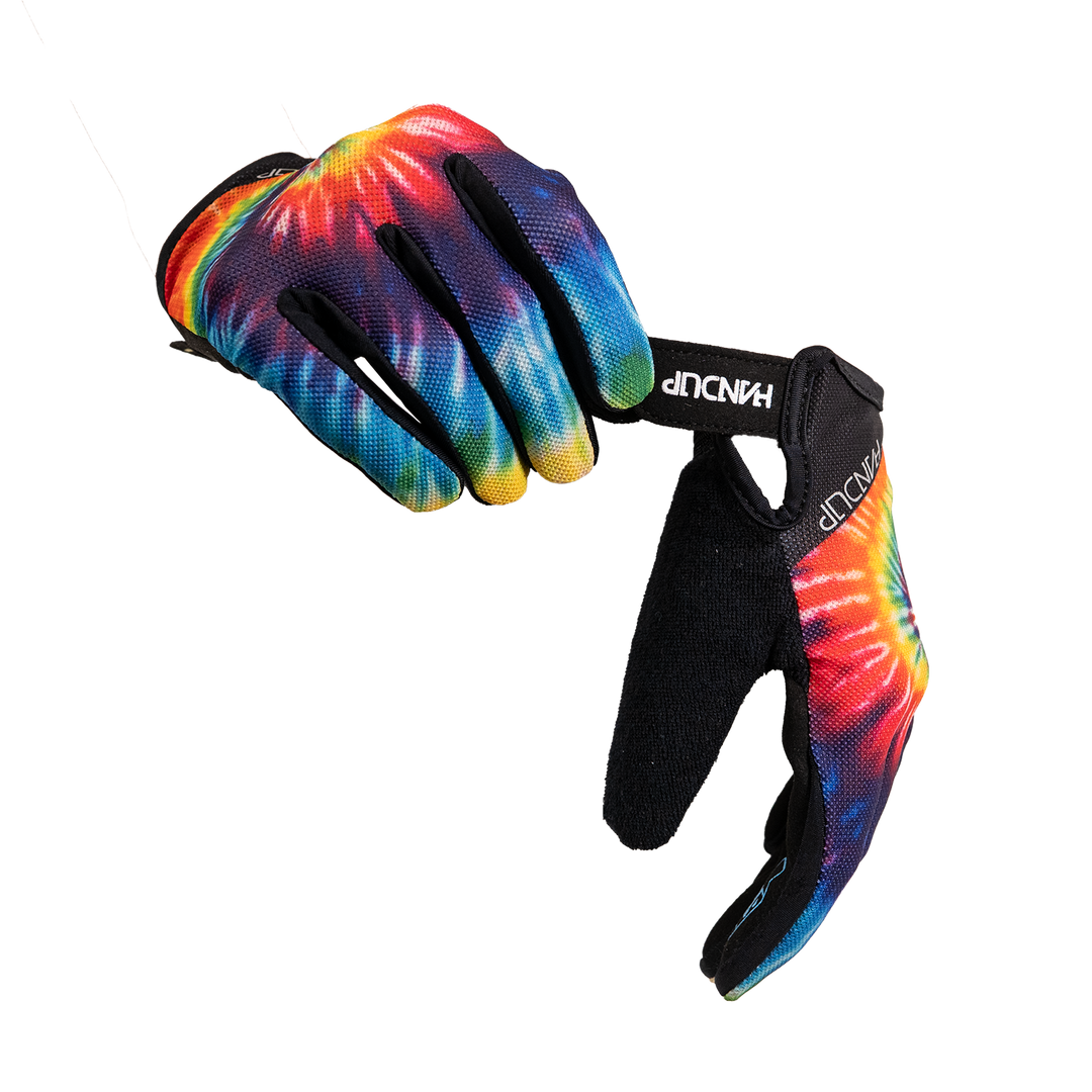 Youth Summer Camp Tie Dye Gloves for Kids