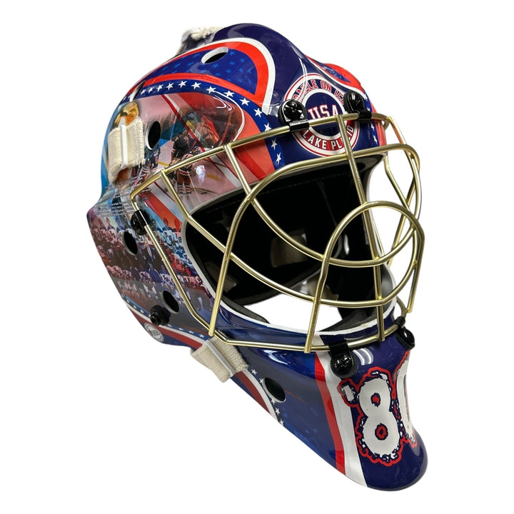USA Hockey 1980 Gold Full Size Goalie Mask