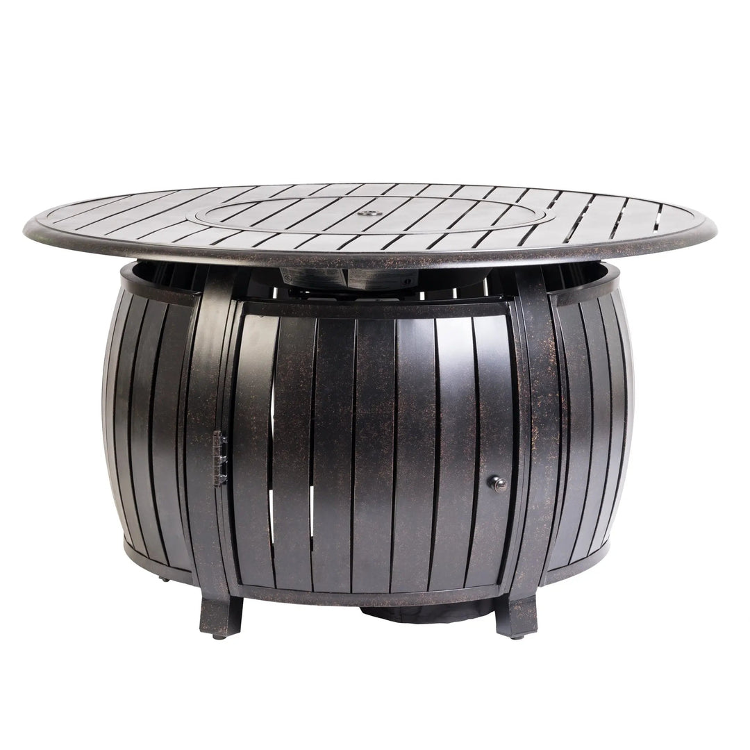 Grand Cooper 44" Round Convertible Gas Fire Pit Table