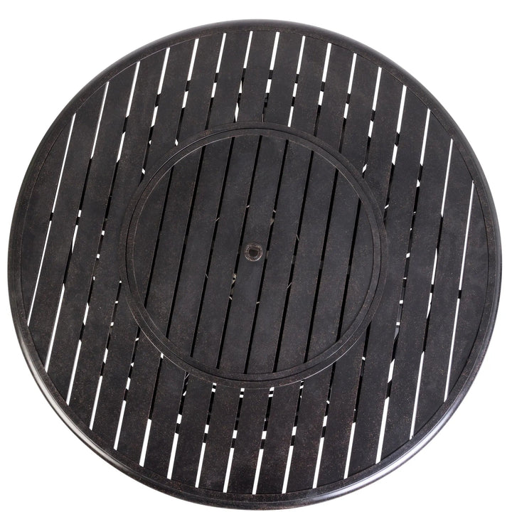 Grand Cooper 44" Round Convertible Gas Fire Pit Table