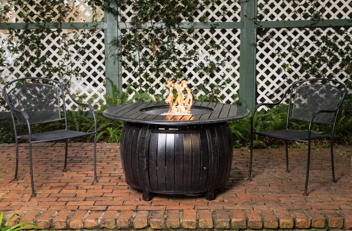 Grand Cooper 44" Round Convertible Gas Fire Pit Table