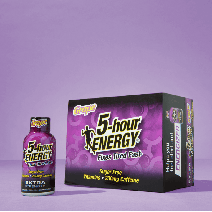 5-hour Energy Grape Flavor Extra Strength 5-hour ENERGY Shots