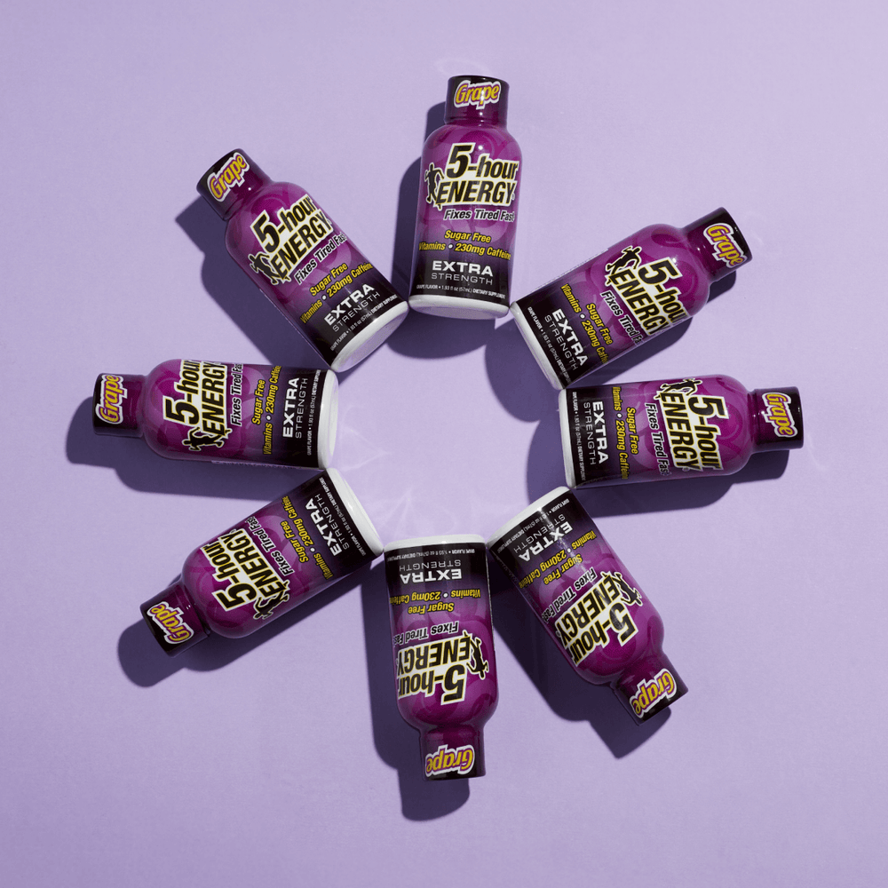24 Pack Grape 5-hour Energy Extra Strength Shots