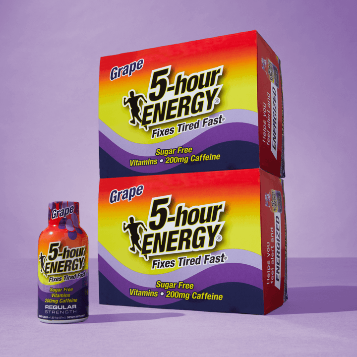 24 Pack 5-hour ENERGY Grape Flavor Shots