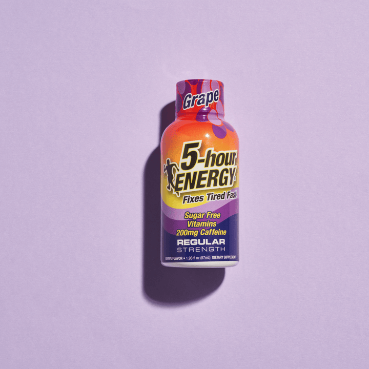 5-hour Energy Grape Flavor Regular Strength 5-hour ENERGY Shots