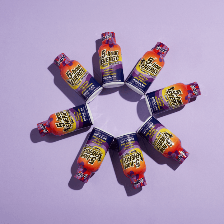 5-hour Energy Grape Flavor Regular Strength 5-hour ENERGY Shots