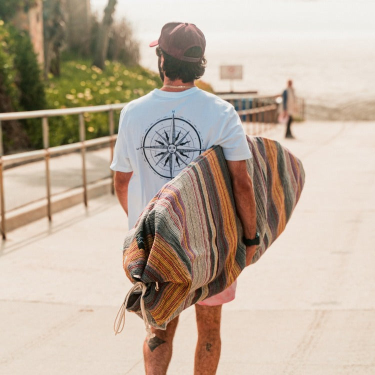 West Path Cassidy Grey Povoa Surfboard Bag