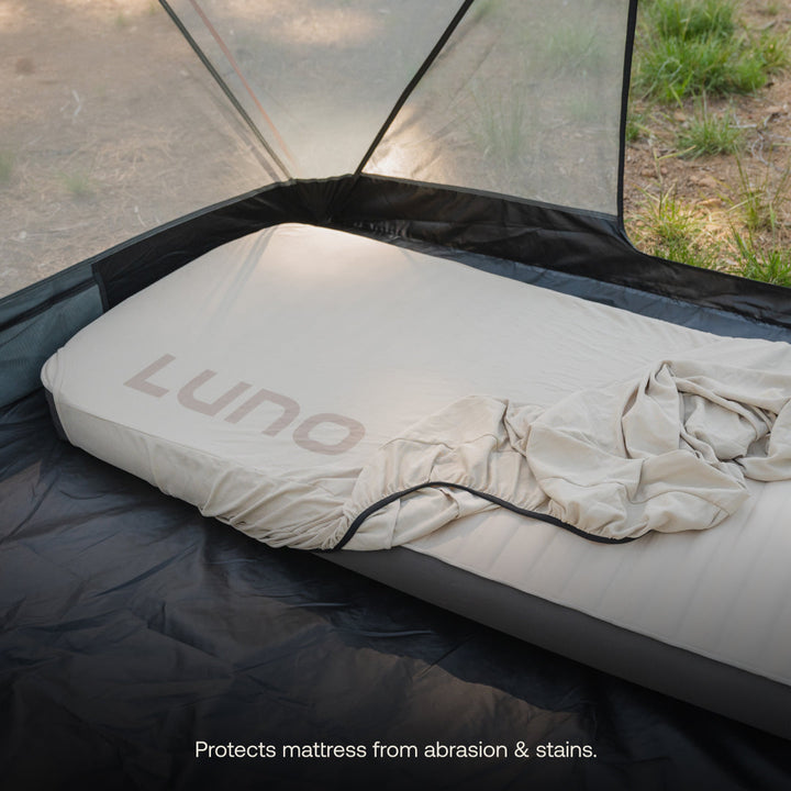 Luno® Fitted Mattress Sheet - AIR+FOAM Pro Camping Mattress