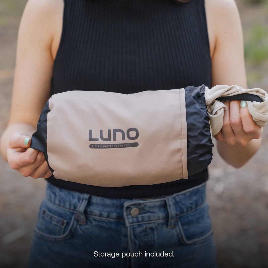 Luno® Fitted Mattress Sheet - AIR+FOAM Pro Camping Mattress
