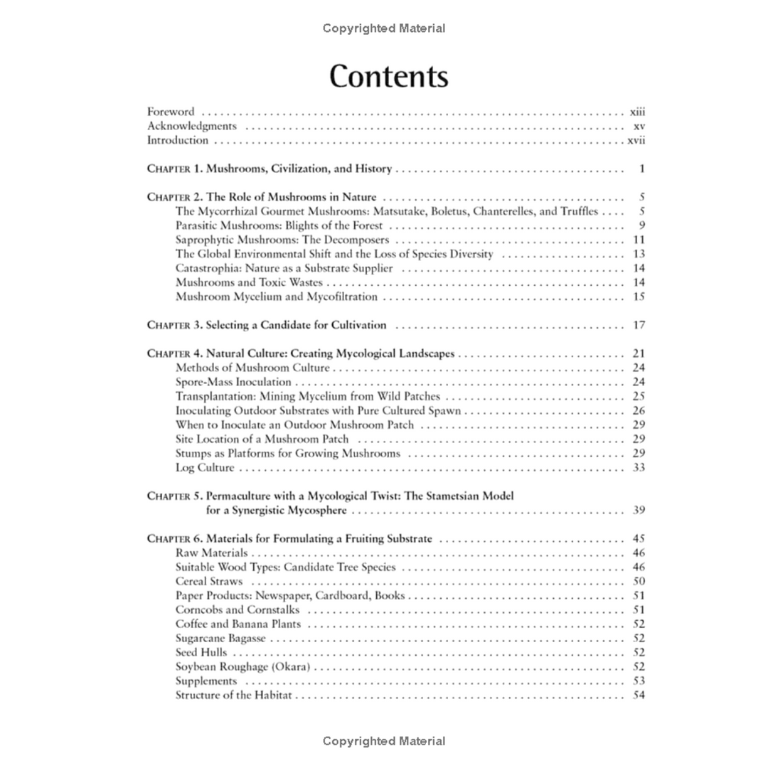 Growing Gourmet and Medicinal Mushrooms Spiral Bound