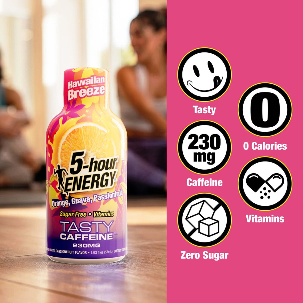 5-hour Energy Hawaiian Breeze Flavor Extra Strength 5-hour ENERGY Shots