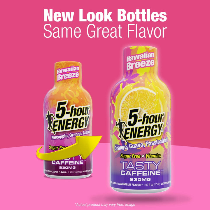5-hour Energy Hawaiian Breeze Flavor Extra Strength 5-hour ENERGY Shots
