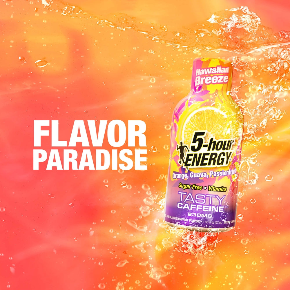 5-hour Energy Hawaiian Breeze Flavor Extra Strength 5-hour ENERGY Shots
