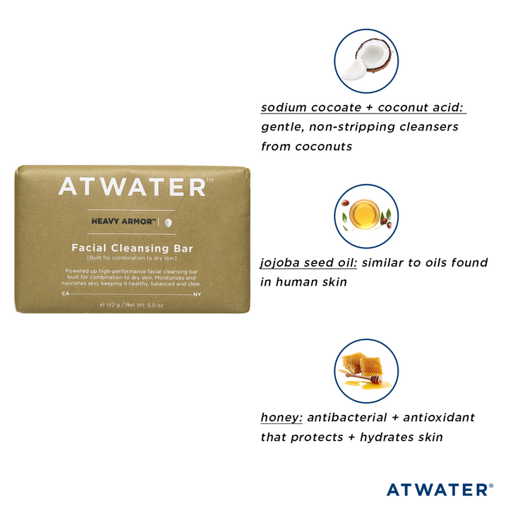 ATWATER Heavy Armor Facial Cleansing Bar