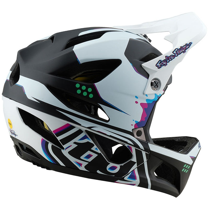 Troy Lee Designs Stage Helmet – Trooper White