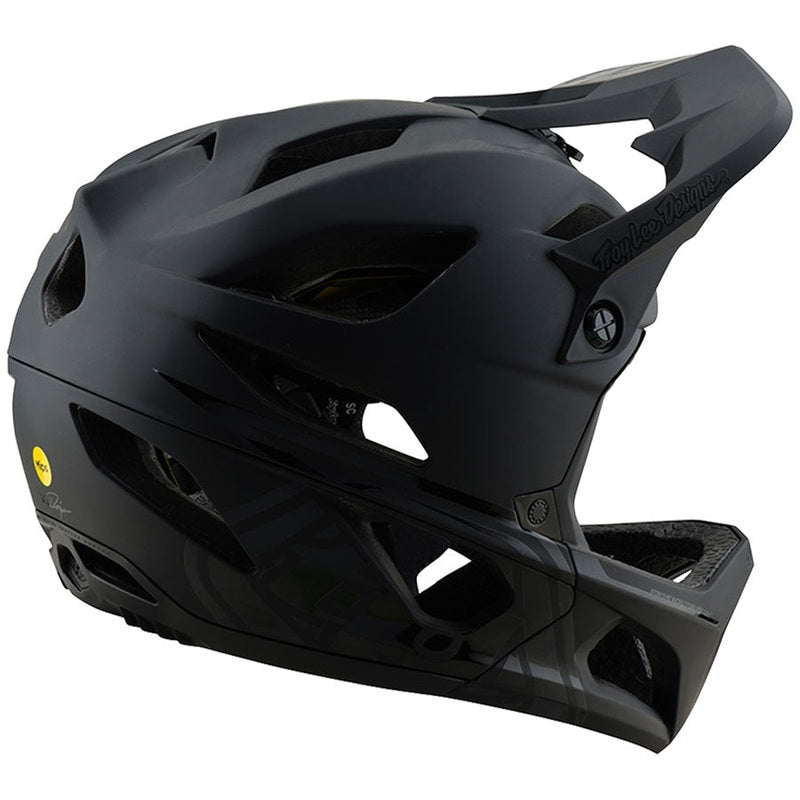 Troy Lee Designs Stage Helmet – Stealth Midnight