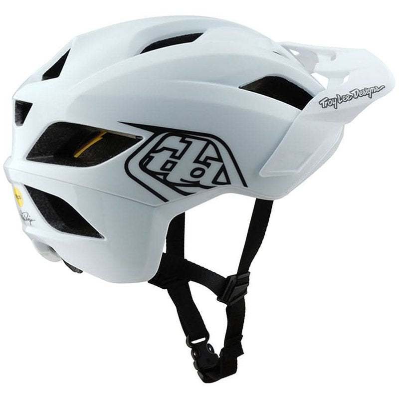 Troy Lee Designs Flowline Helmet – Point White/Black
